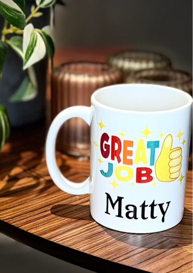 Great job personalised mug