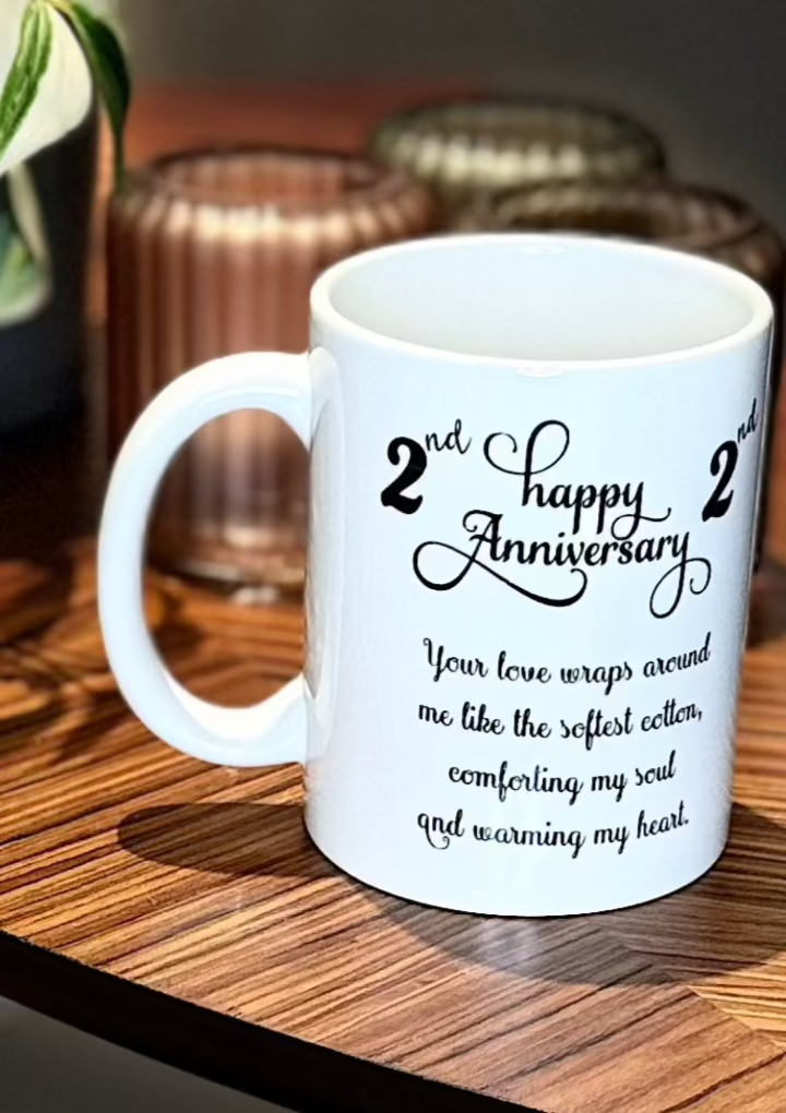 2nd Anniversary Mug