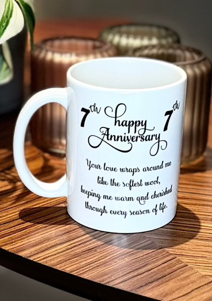 7th Anniversary Mug