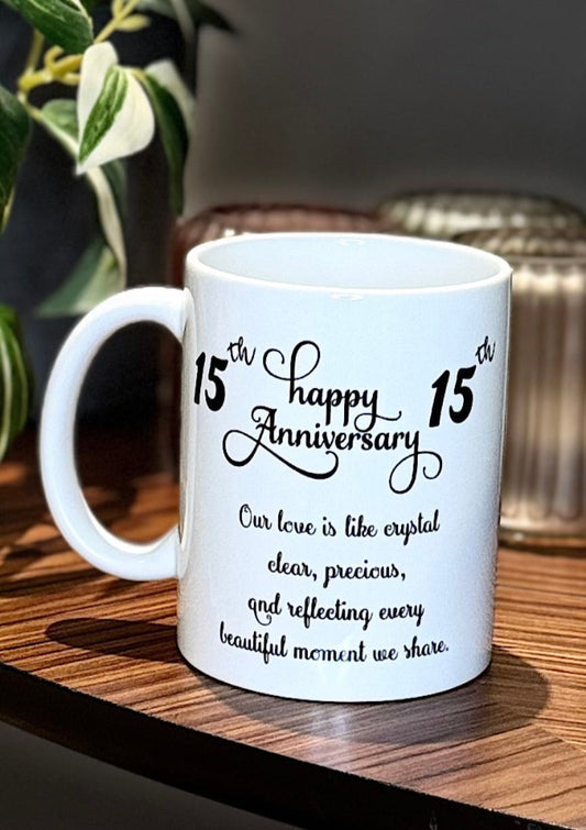 15th Anniversary Mug