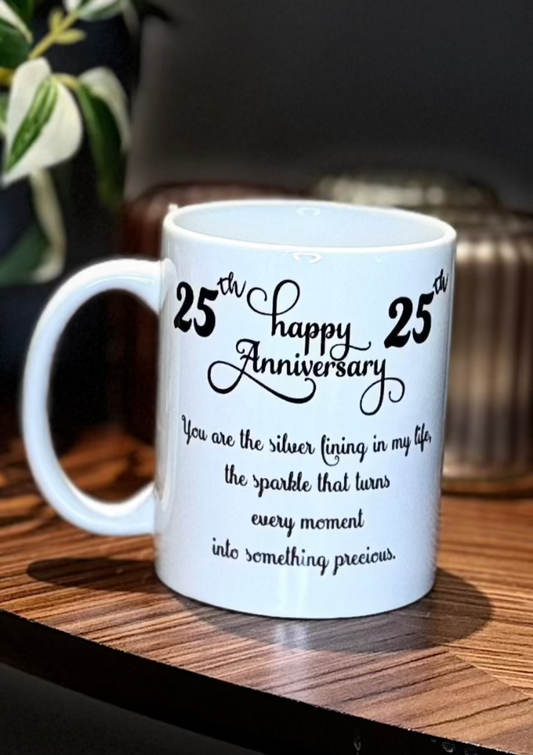 25th Anniversary Mug